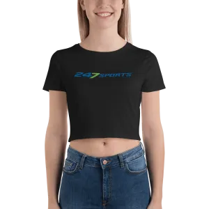 247 Sports Logo Women's Crop Top