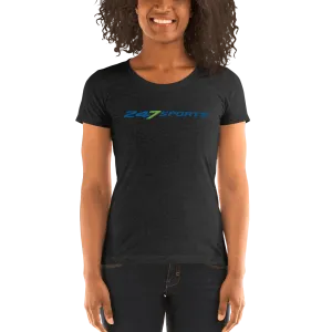 247 Sports Primary Logo Women's Tri-Blend Short Sleeve T-Shirt