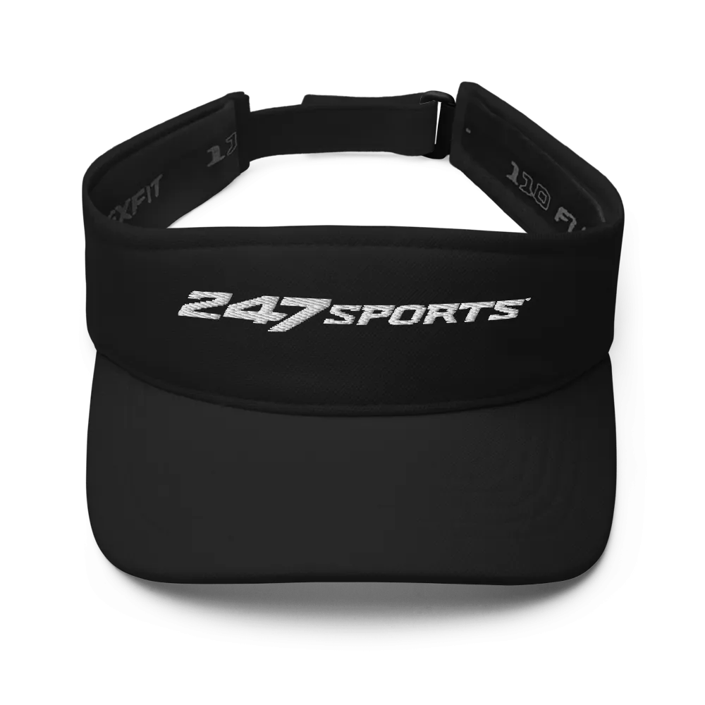 247 Sports White Logo Visor