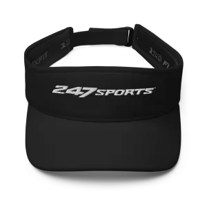 247 Sports White Logo Visor