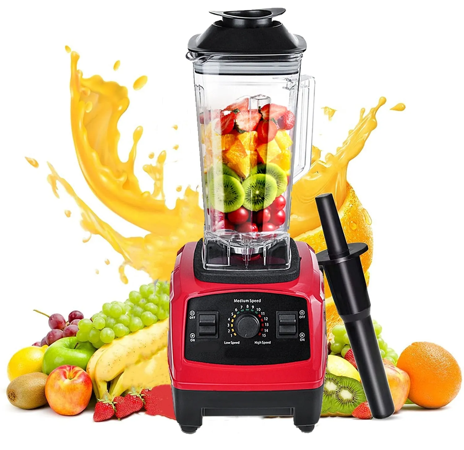 3500W Food Processor Blender Fully Automatic Blender 2L Electric Multifunction Heating Juicer Fruit Ice Crusher Machine blender