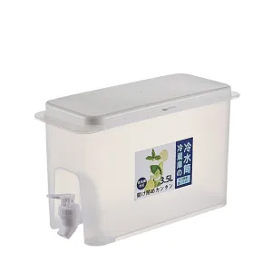 3.5L Fruit Juice & Tea Water Cooler | With Faucet | 25.5cm x 10.5cm x 17cm