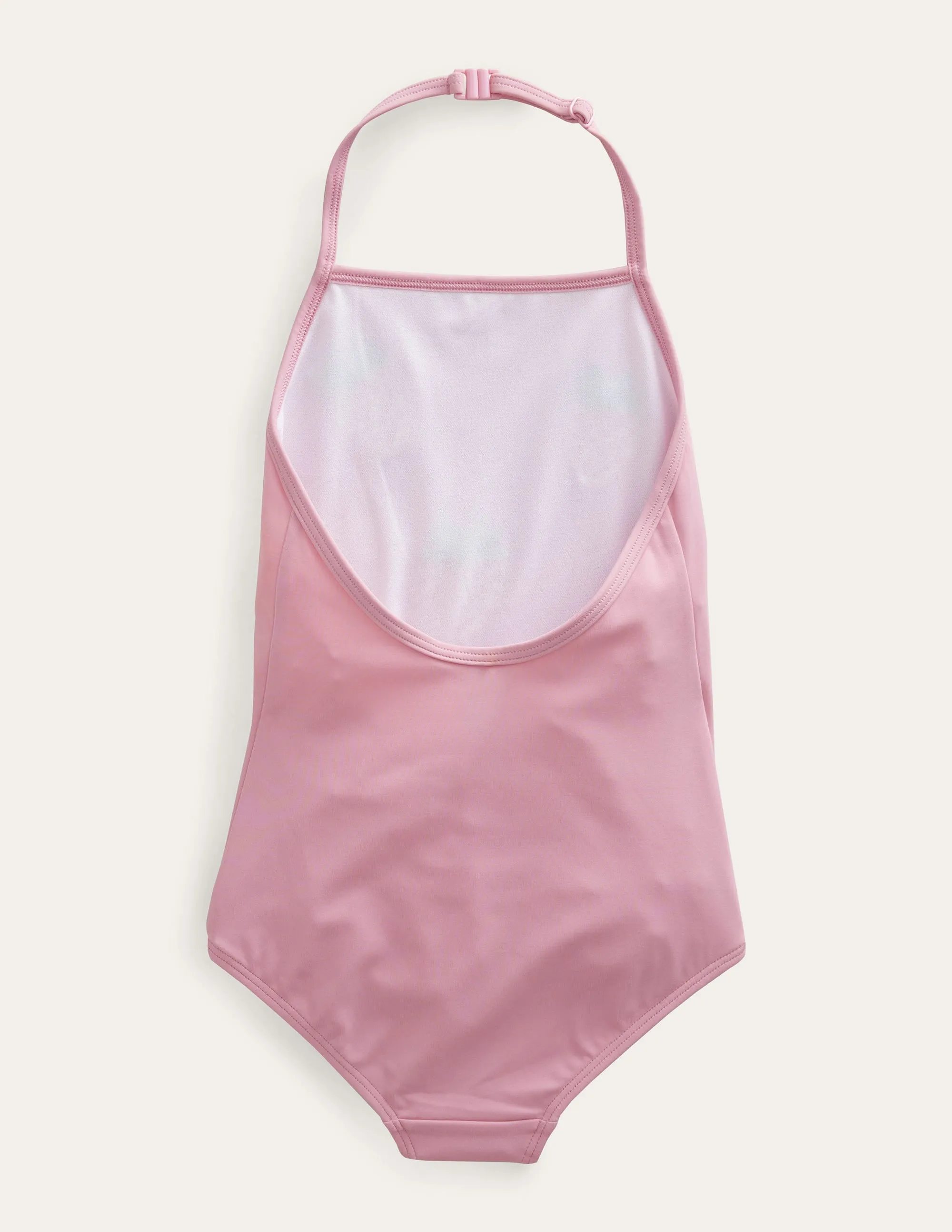 Appliqué Fruit Swimsuit-Pink Lemonade