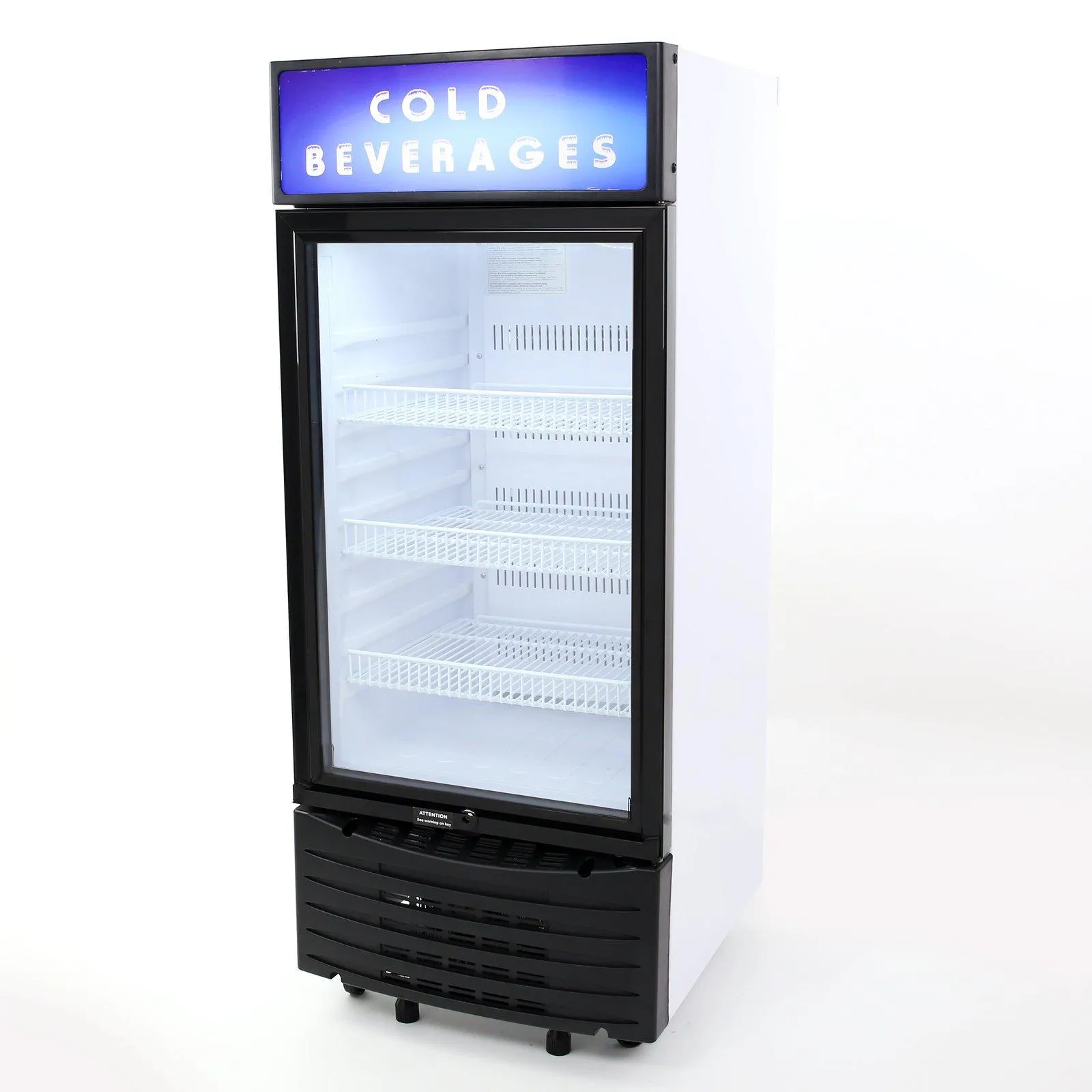 BCC6Q1BG Avanti 6.0 cu. ft. Commercial Beverage Center - Black / 6.0 cu. ft
