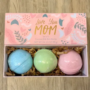Cait & Co Love Mom Bath Bomb Gift Set