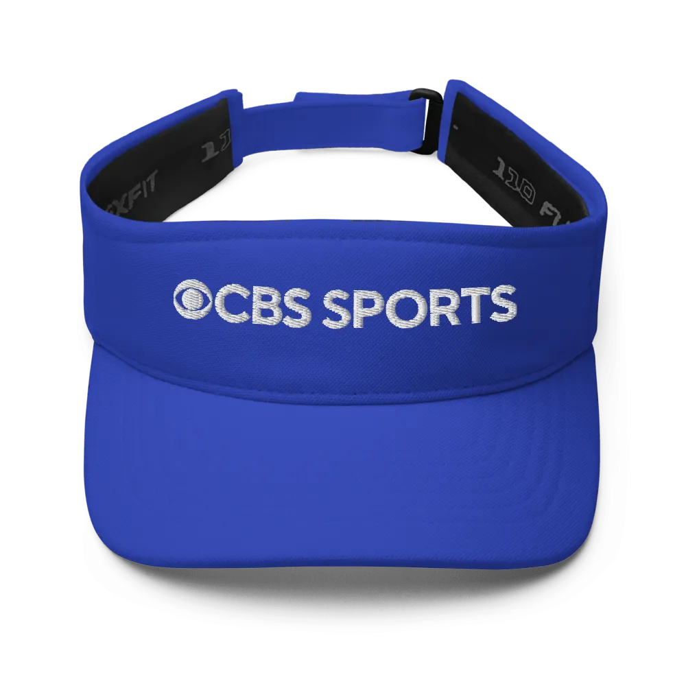 CBS Sports Logo Visor