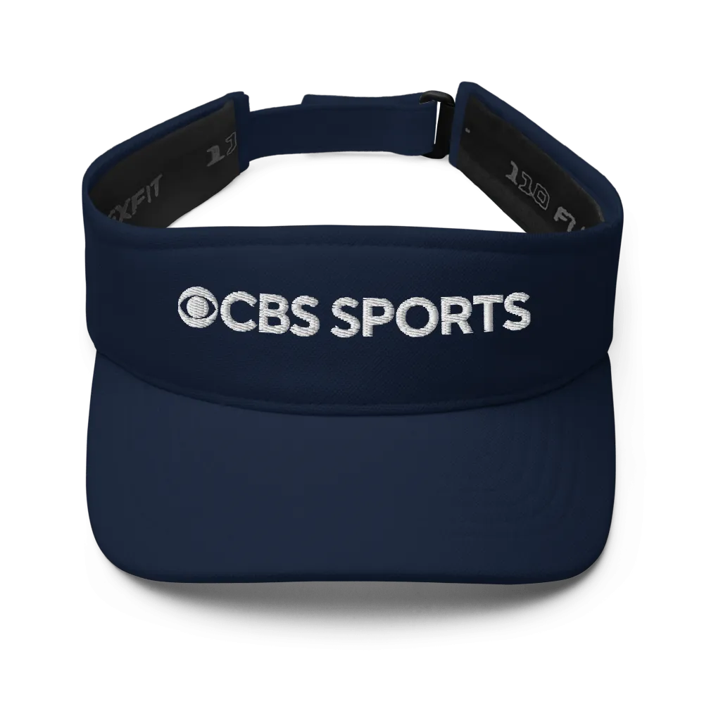 CBS Sports Logo Visor