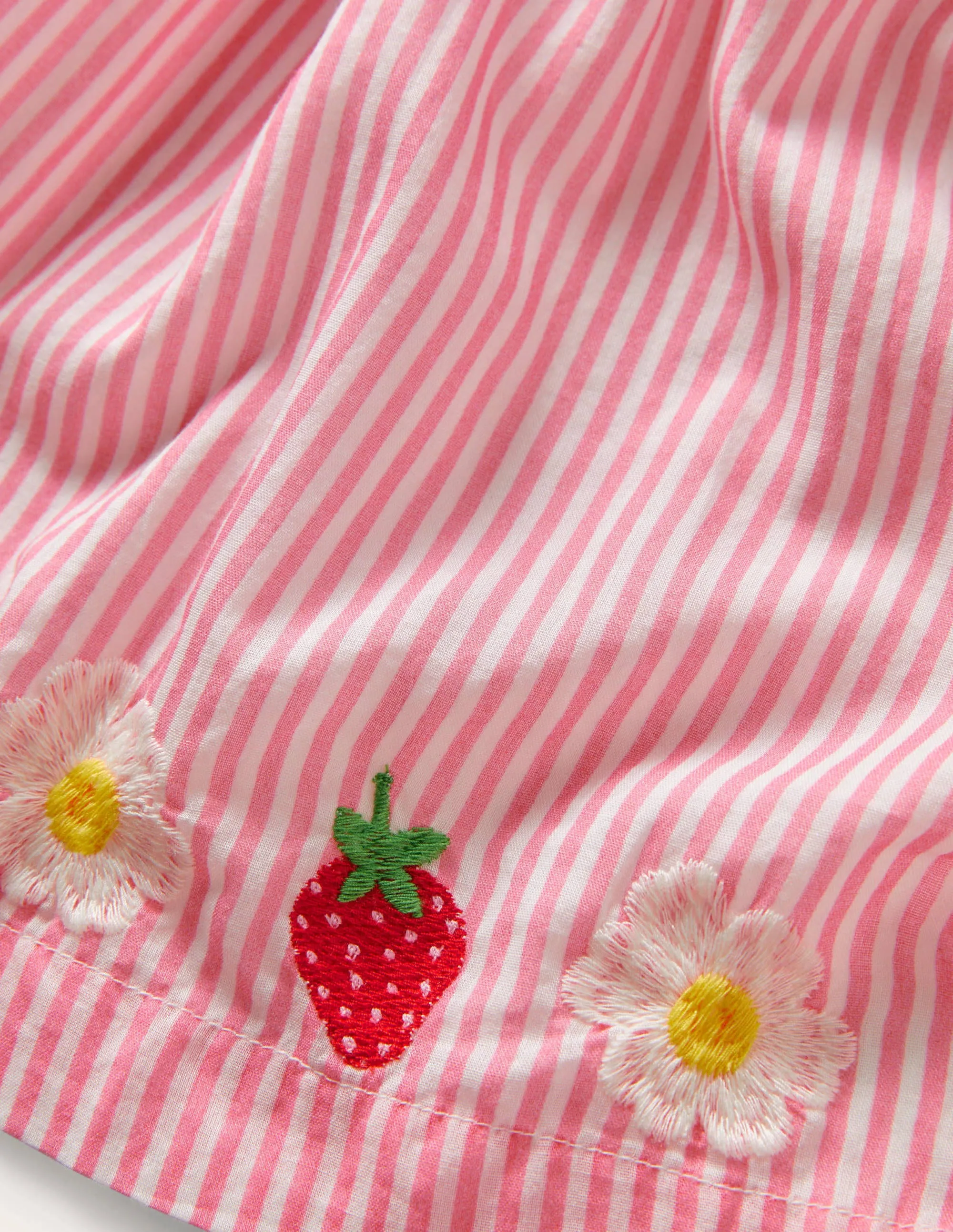 Cross-back Dress-Pink Lemonade/ Ivory
