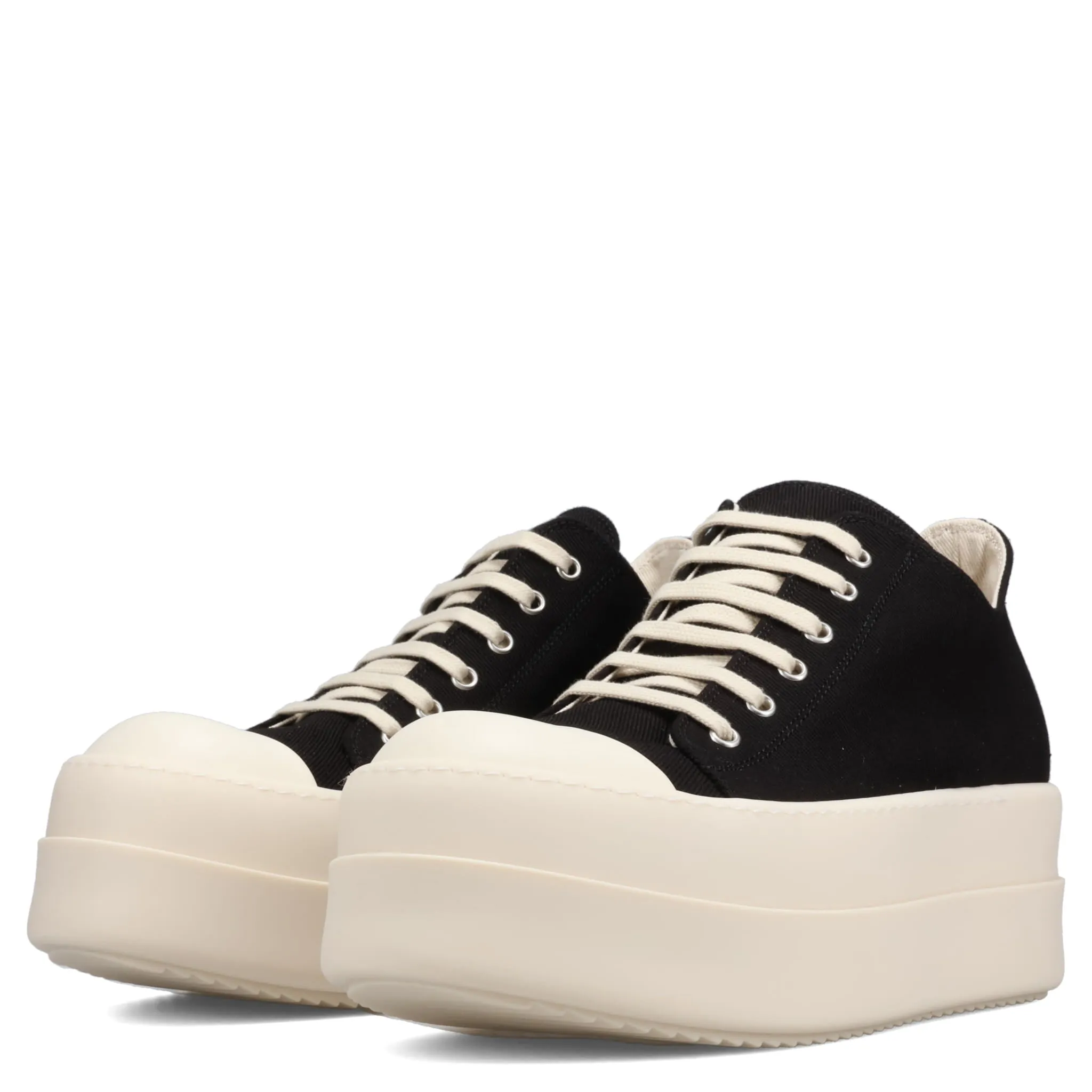 DOUBLE BUMPER LOW SNEAKS / 911:BLACK/MILK/MILK