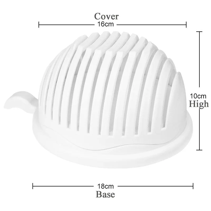 Express Vegetable & Fruit Salad Cutter Bowl