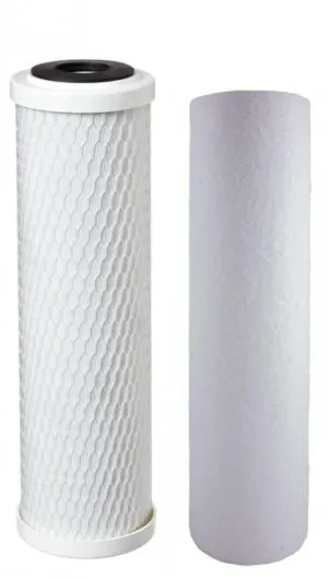 Falsken Replacement Filter for Beverage Treater® 2 Stage – 10″ Sediment – 10″ Carbon – 3/8″ FPT In/Out