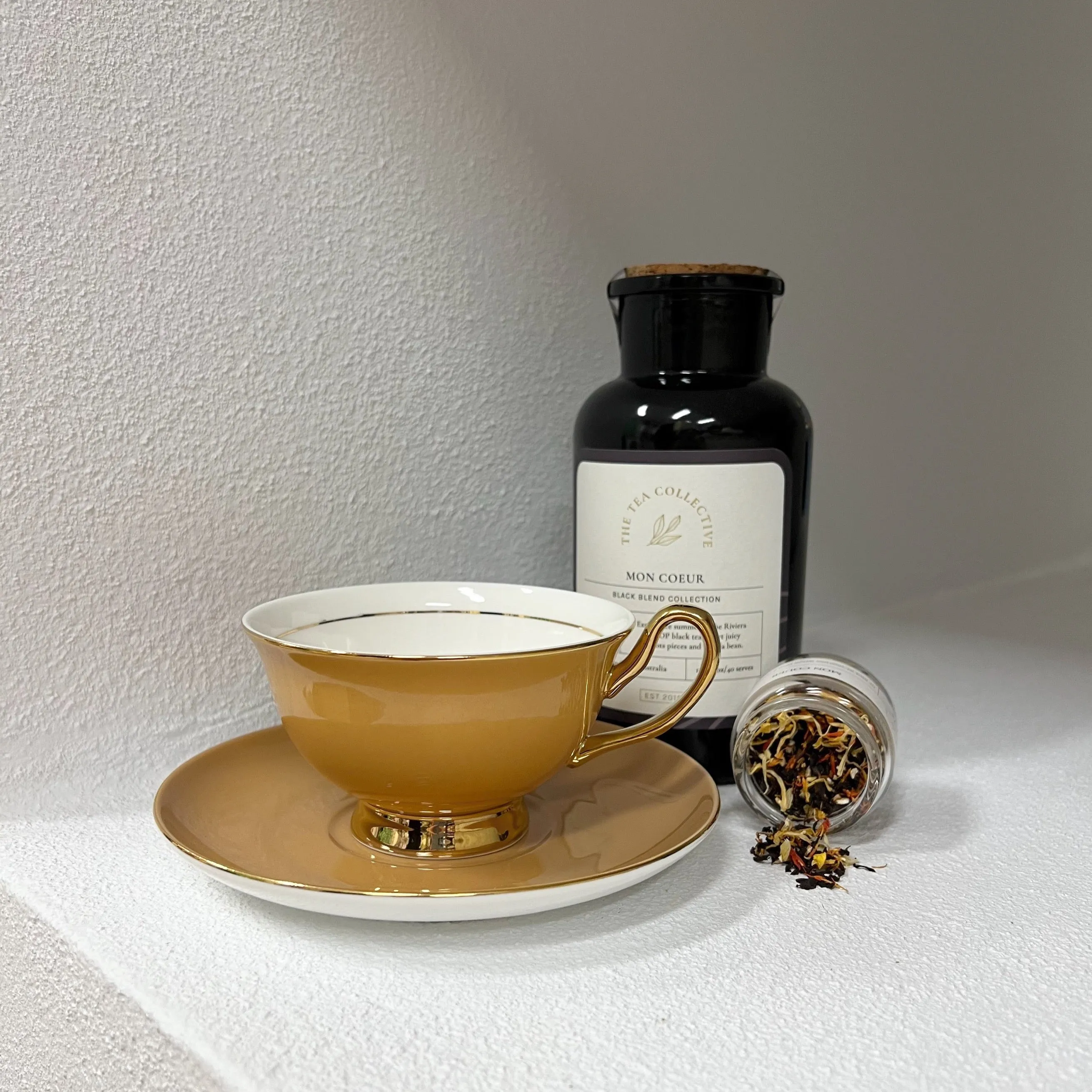 Fawn Teacup and Saucer