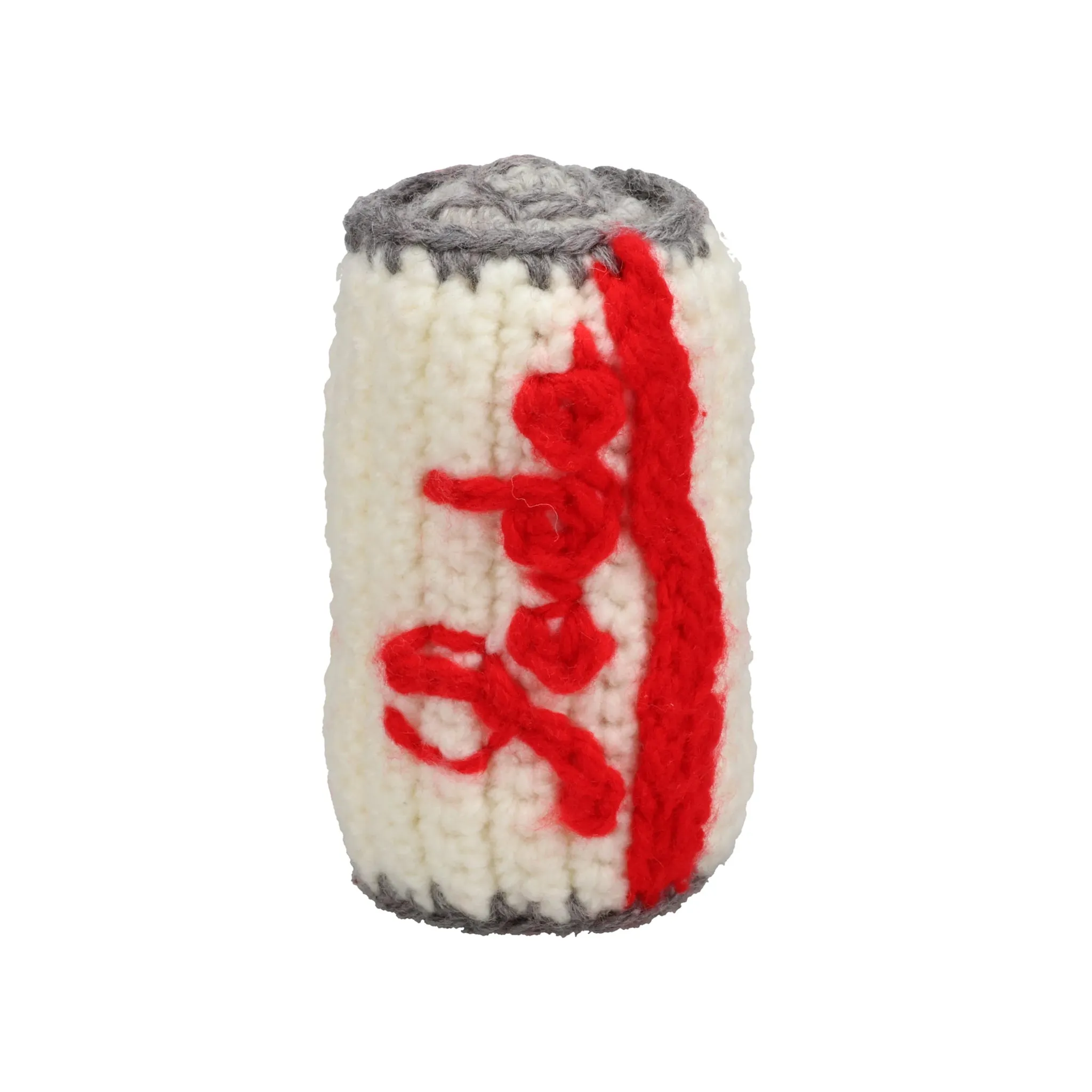 HAND KNITTING SODA CAN / WHITE