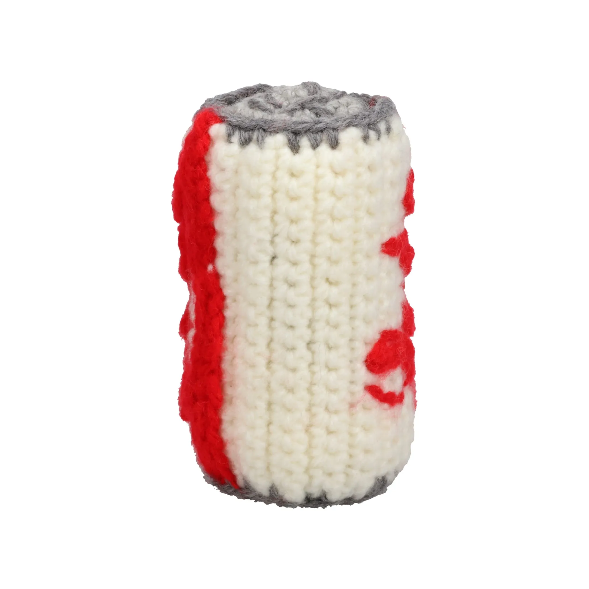 HAND KNITTING SODA CAN / WHITE