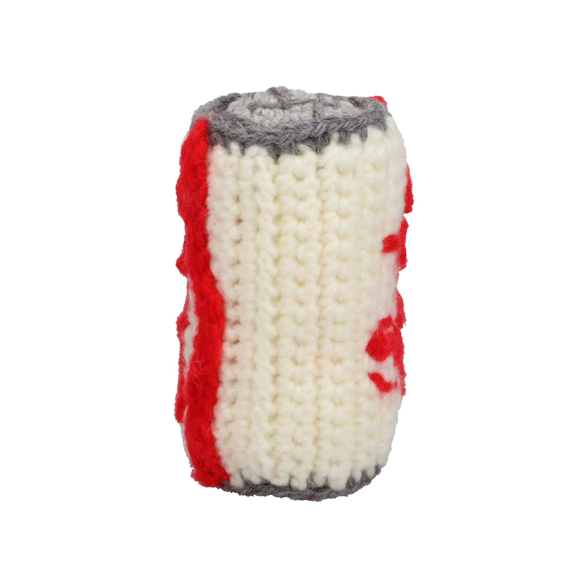 HAND KNITTING SODA CAN / WHITE