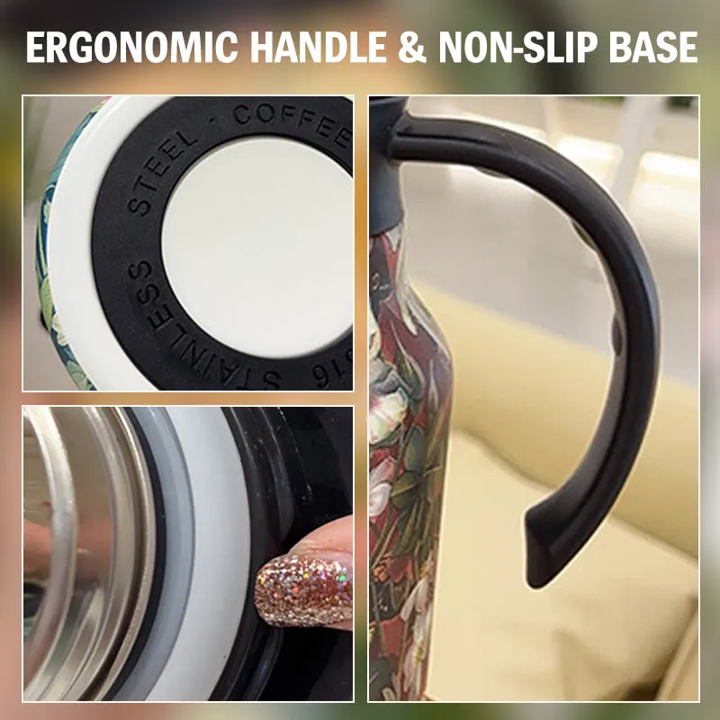 HOT SALE UP TO 50% OFF1000ml Vacuum Insulated Teapot with Strainer