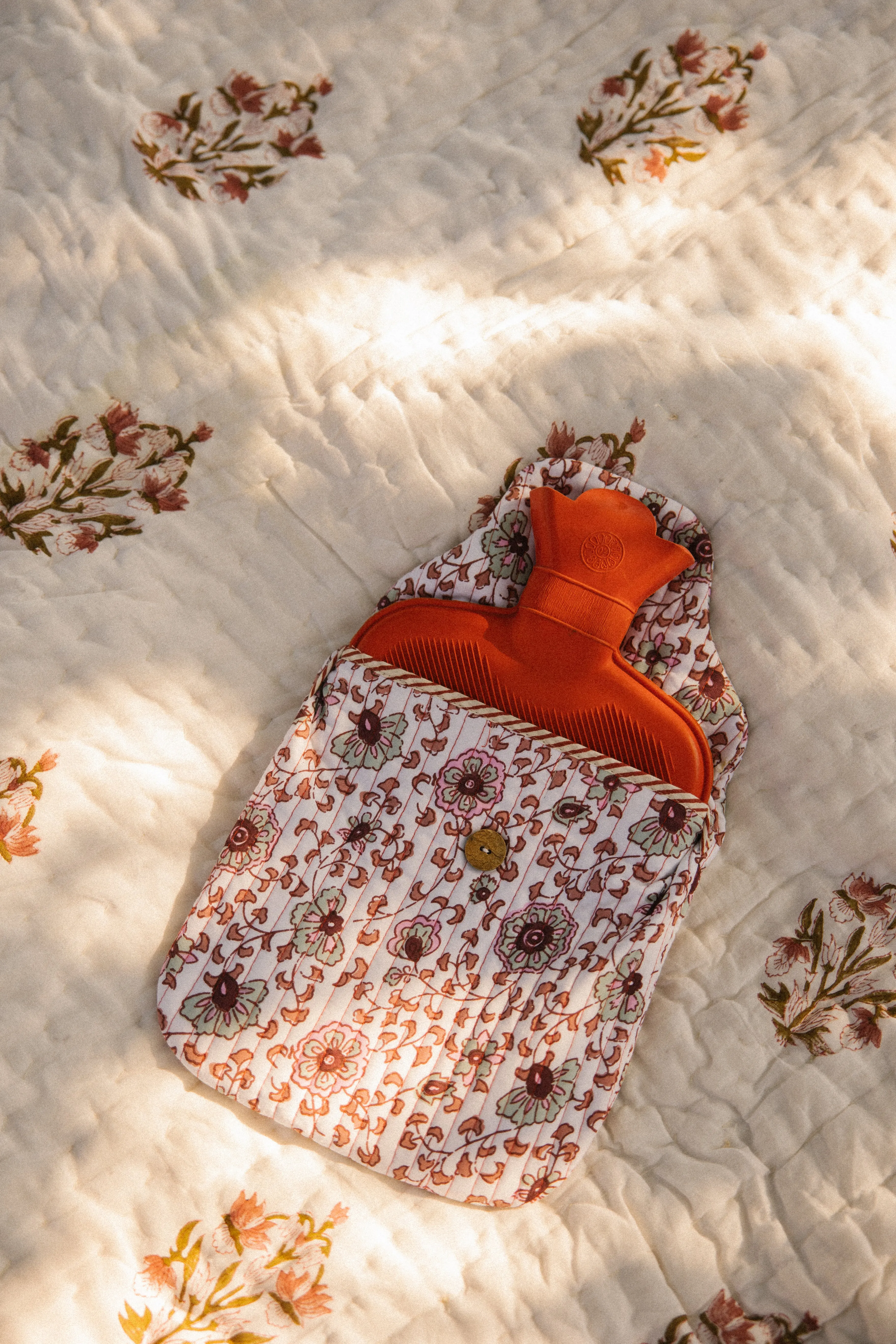 Hot Water Bottle Cover - Earth