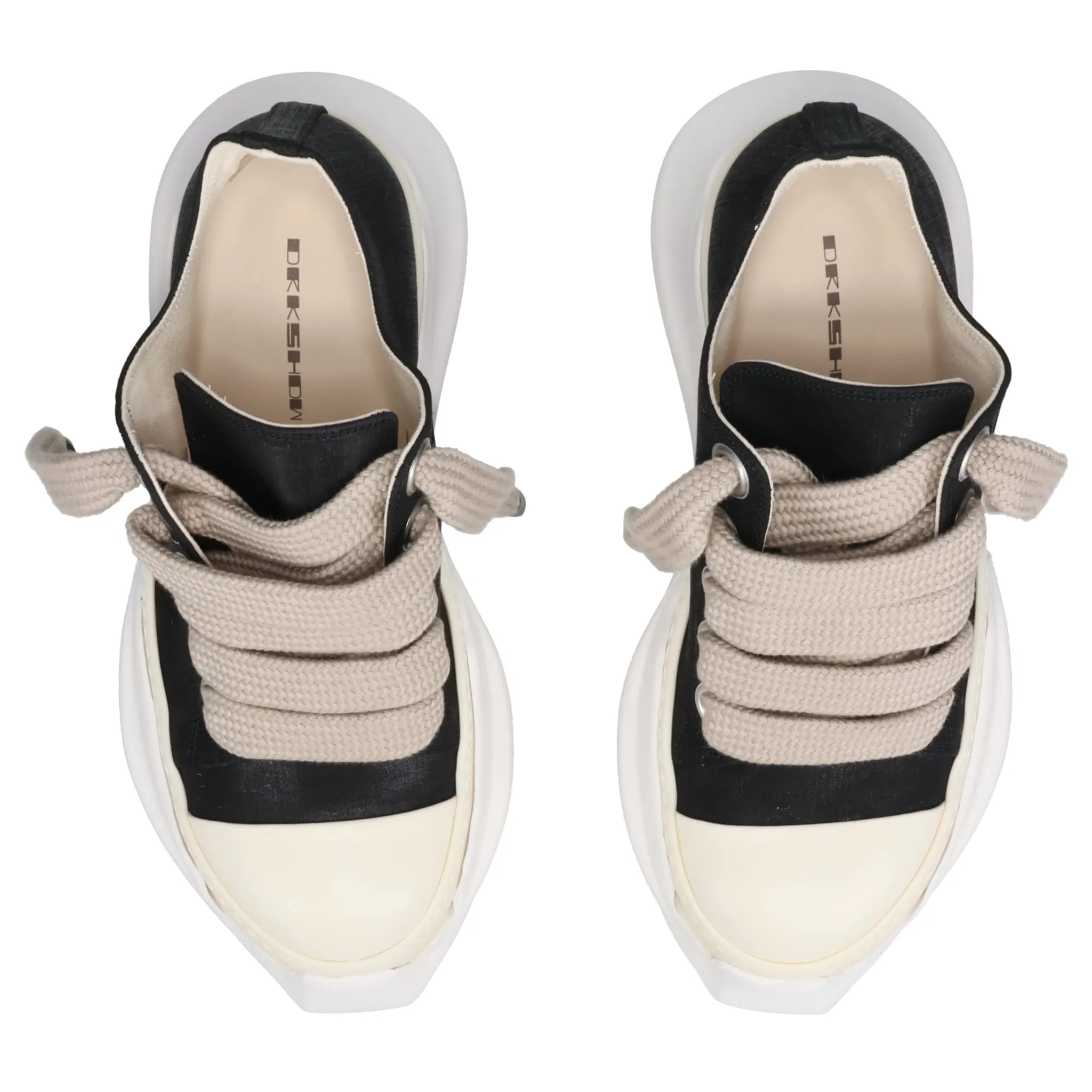 JUMBO LACES ABSTRACT LOW SNEAK / 911:BLACK/MILK/MILK