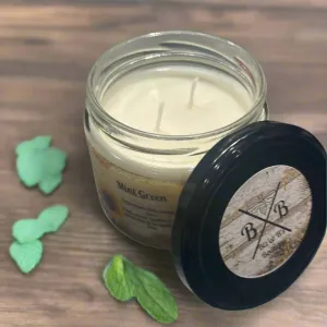 Mint Green Candle