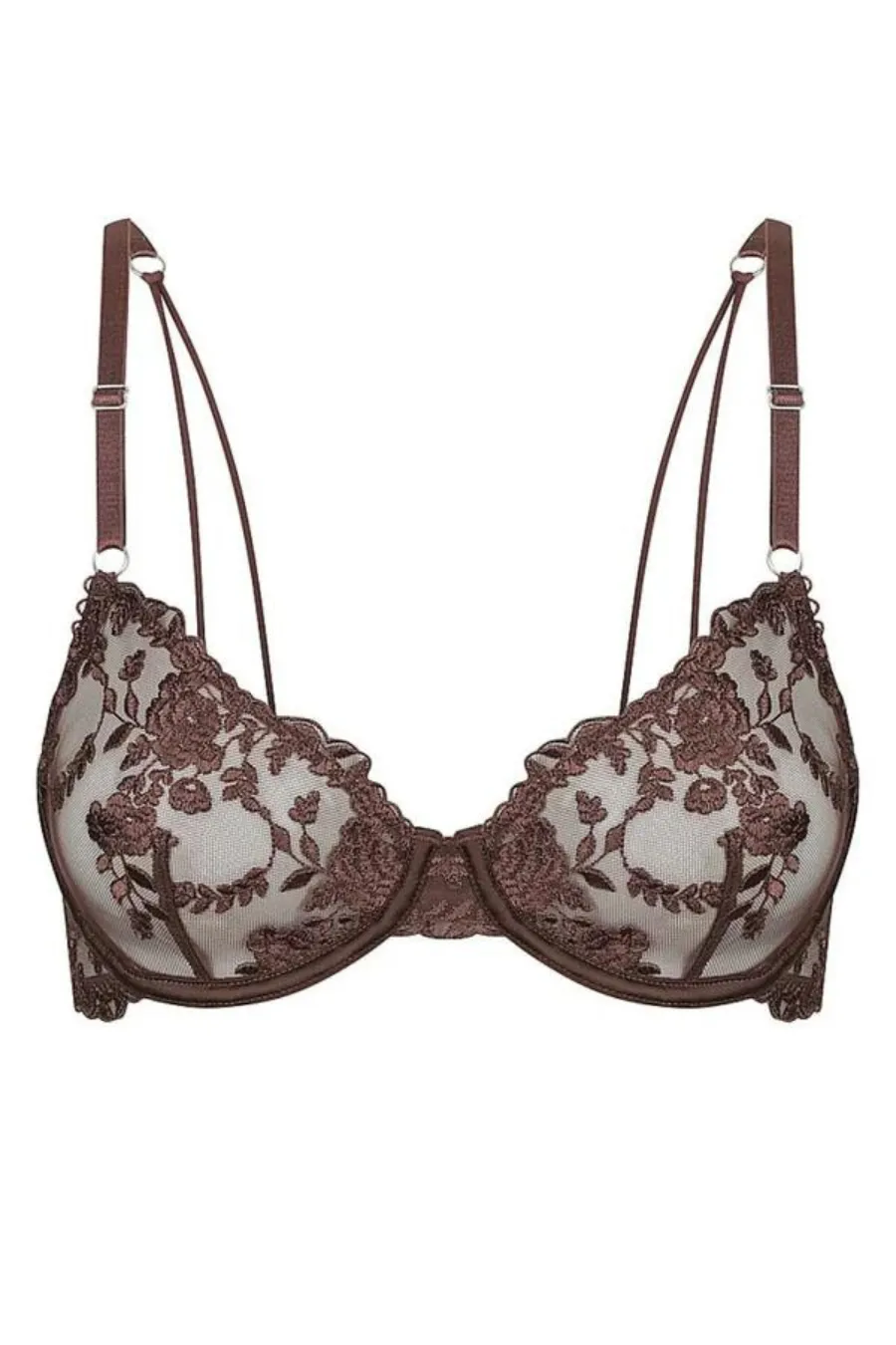 Nicolette Underwire Bra Espresso