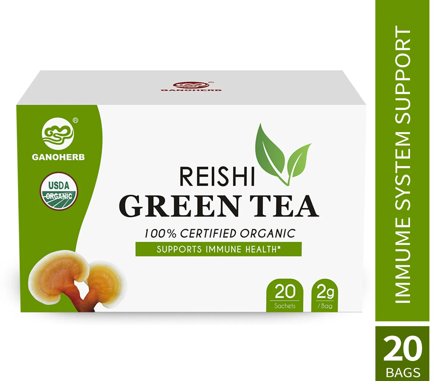 Organic Green Tea Bags & Matcha Powder – Wholesale Chinese Herbal Reishi Green Tea