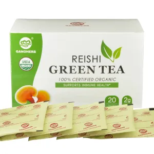 Organic Green Tea Bags & Matcha Powder – Wholesale Chinese Herbal Reishi Green Tea