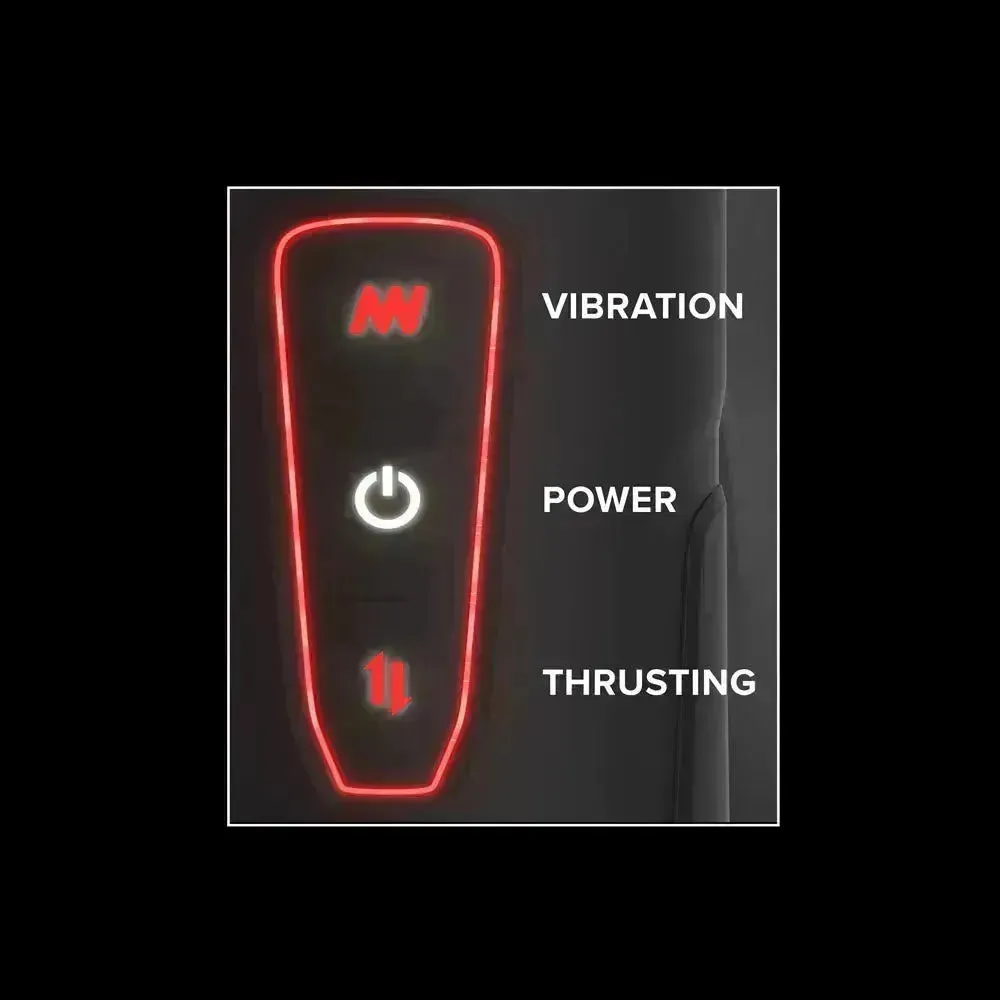 PDX Elite Milk Me Hotter - USB Rechargeable Thrusting Heating & Vibrating Auto Stroker