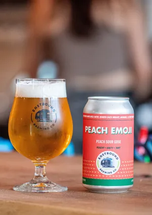 Peach Emoji Sour Gose