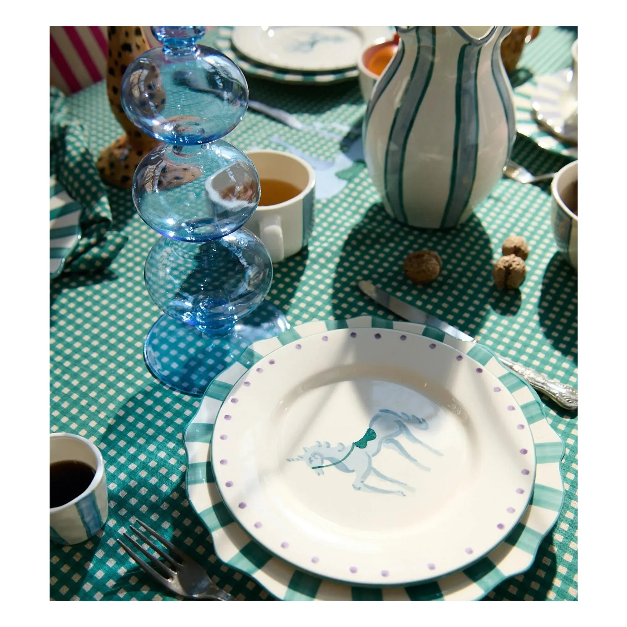 Powder Striped Espresso Cup