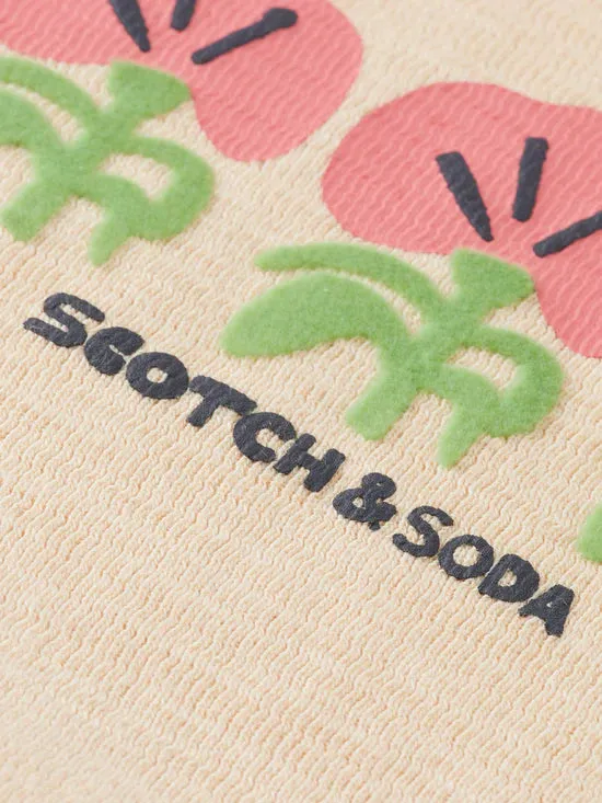 SCOTCH & SODA ART DETAIL CREWNECK