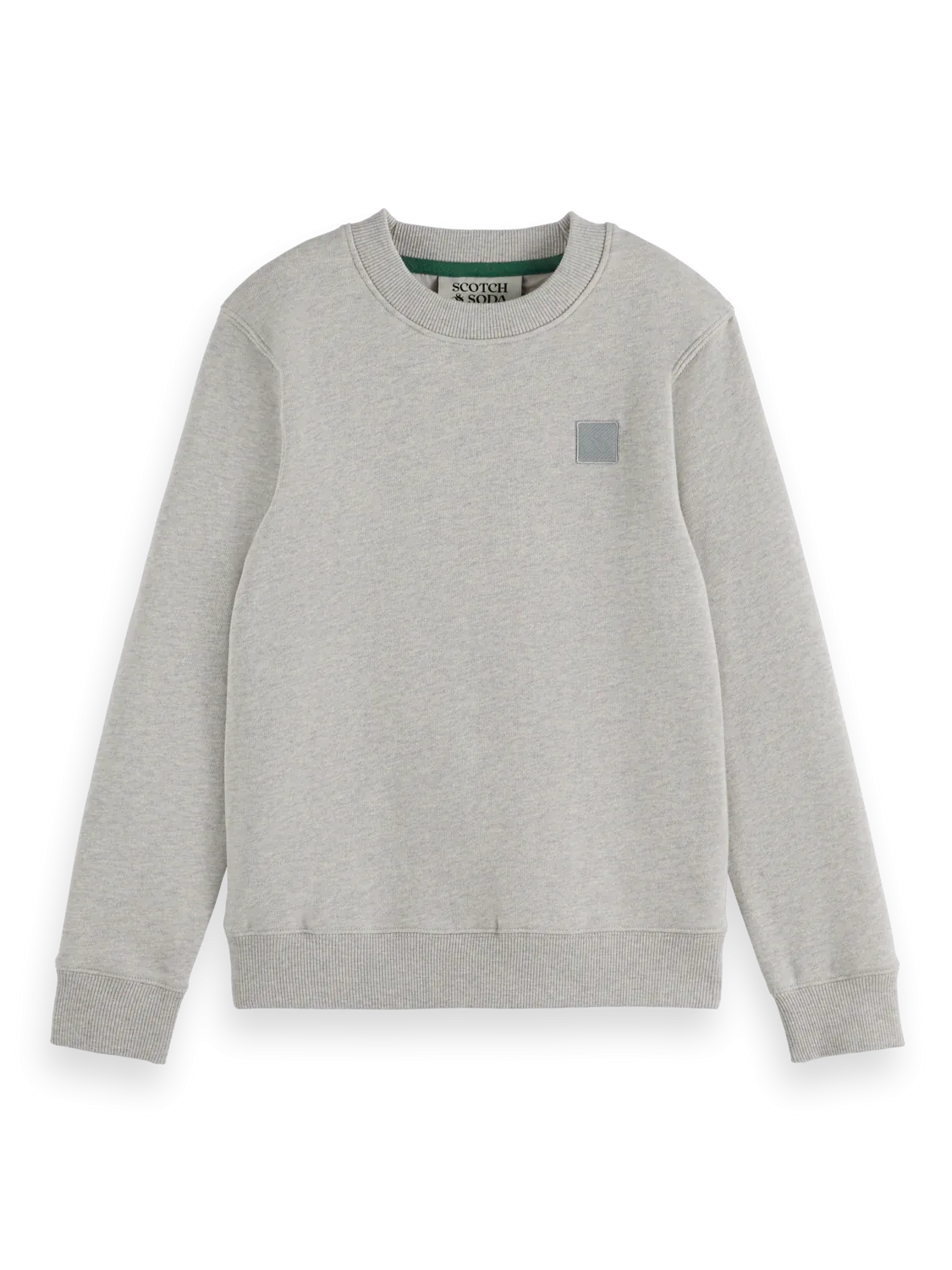 SCOTCH & SODA LOGO BADGE CREWNECK