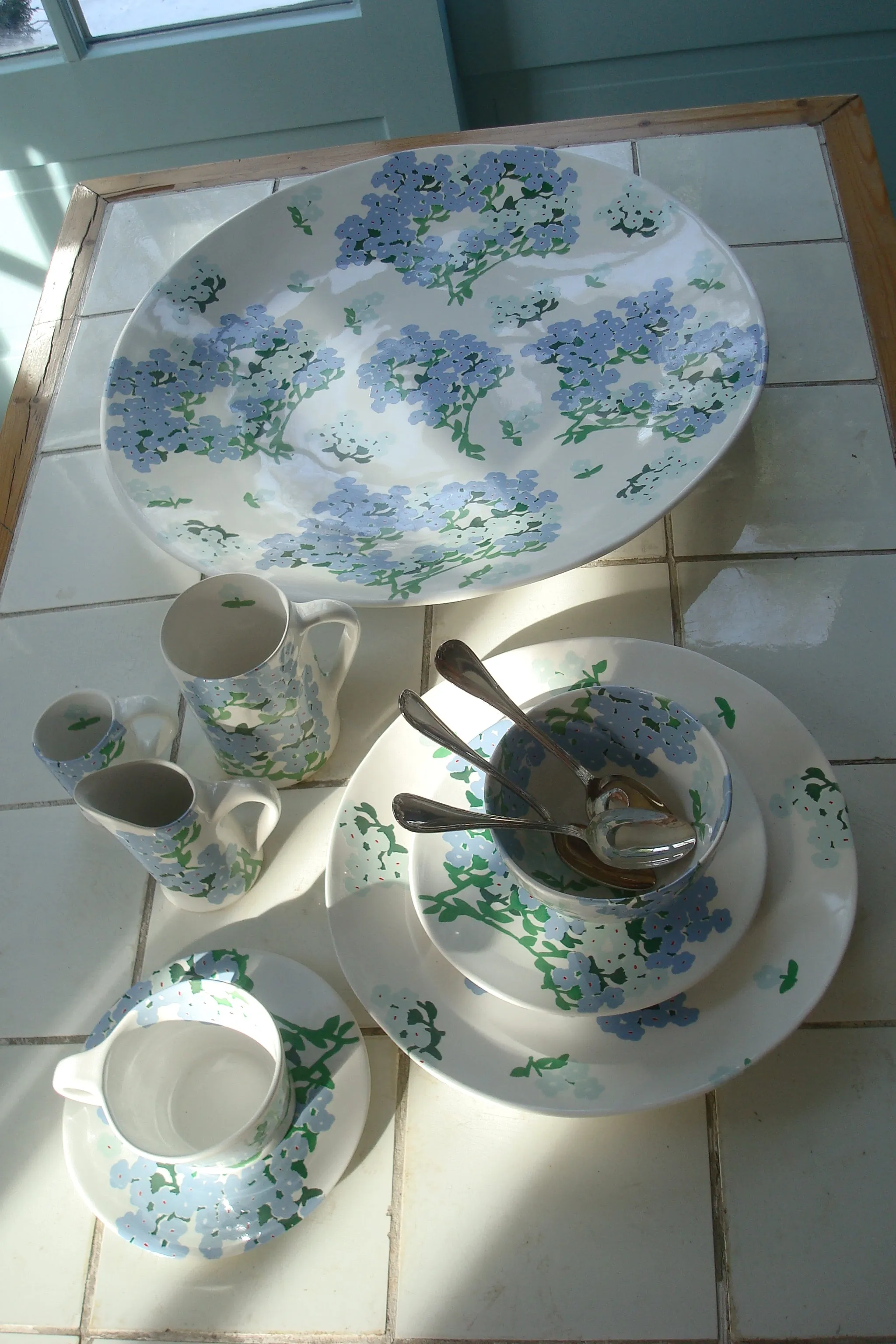 Set of 2 Cups & Saucers