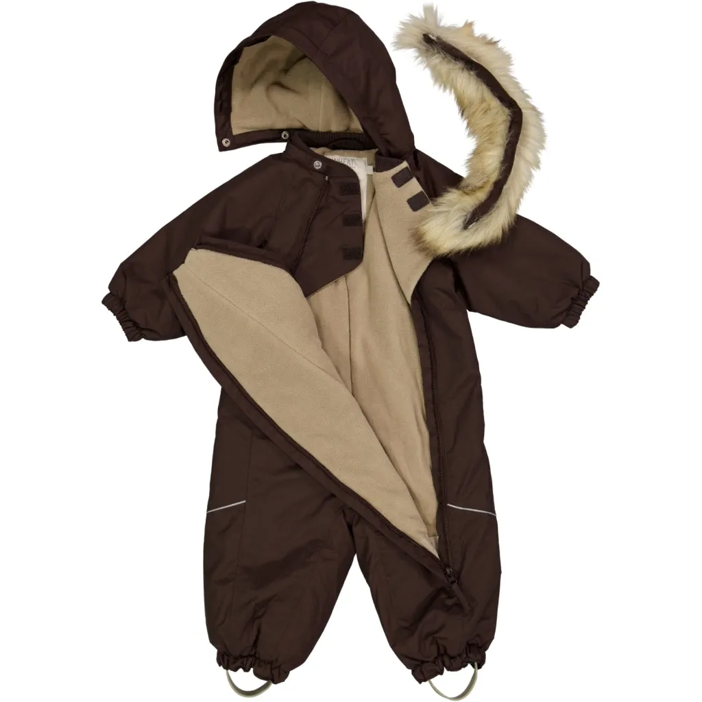 Snowsuit Nickie Tech - espresso