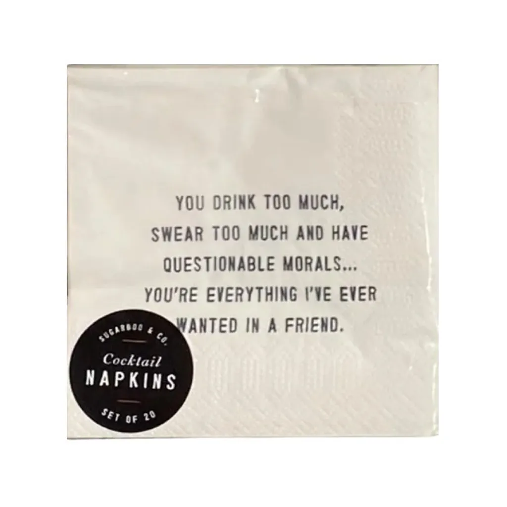 Sugarboo Beverage Napkins