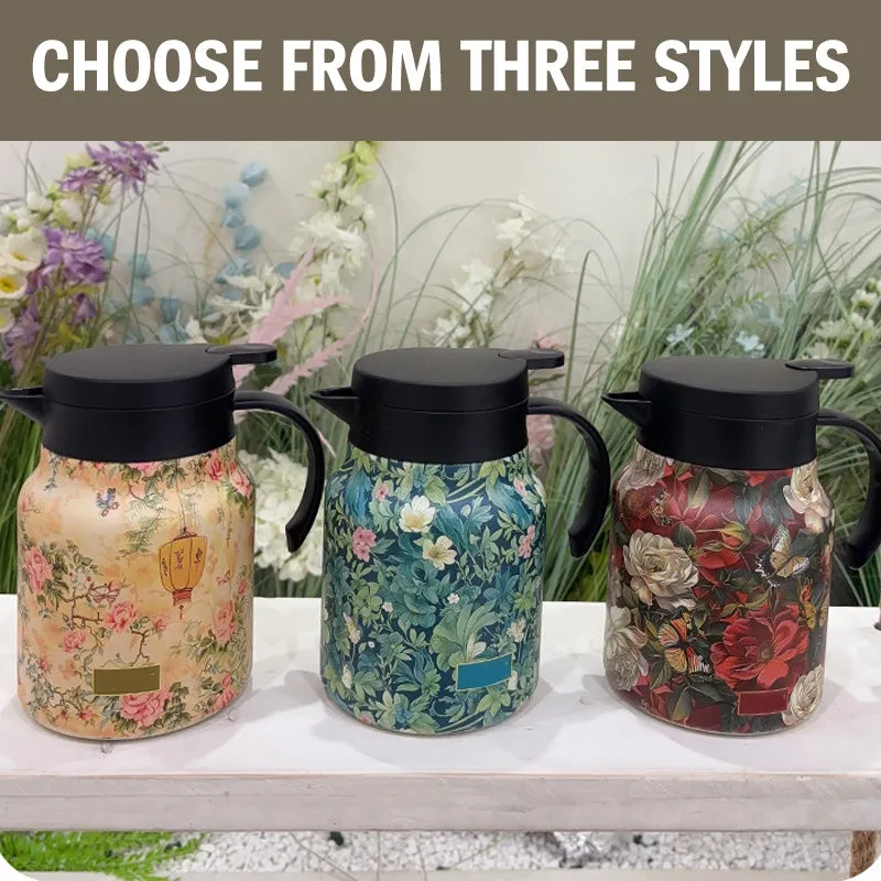 time-limited discount1000ml Vacuum Insulated Teapot with Strainer