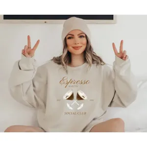 Tini Time, Espresso Martini Sweatshirt, Social Club