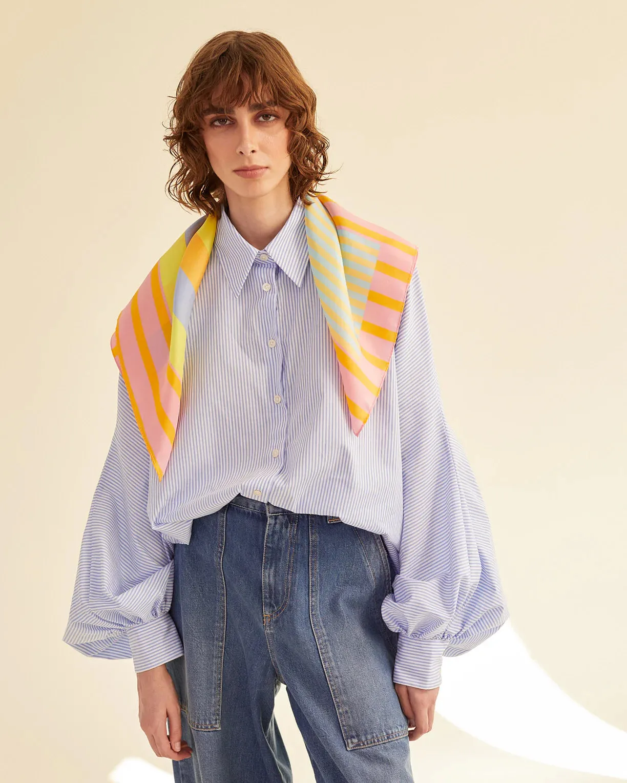 Trait Scarf in Lemonade