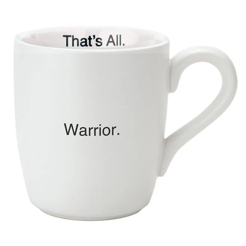 Warrior Pink Ceramic Mug